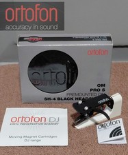 Ortofon OM Pro S Pre-mounted with SH-4 Headshell - open box