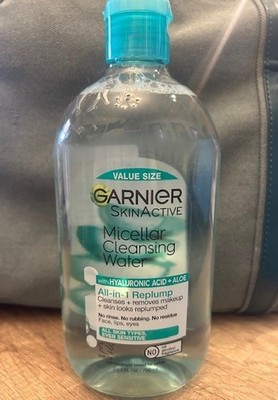 Garnier Micellar Cleansing Water All in 1 Hyaluronic Acid Replump VALUE 23.7OZ