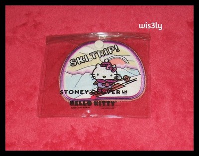 NIP NEW Stoney Clover Lane Sanrio Hello Kitty Ski Trip Patch Winter Snow