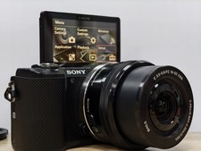 Sony Alpha a5000 black 20.1 MP Mirrorless Digital Camera OSS 16-50mm Lens set