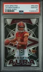 2024 PANINI SPECTRA RC AURA #RAJDS JAYDEN DANIELS ROOKIE RC 80/125 PSA 10