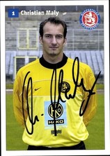 Autogrammkarte Fußballer Christian Maly, SV Wuppertal, Autogramm - 11521622