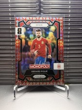 2026 Panini Prizm Monopoly FIFA World Cup Free Parking Gerard Pique Spain #46