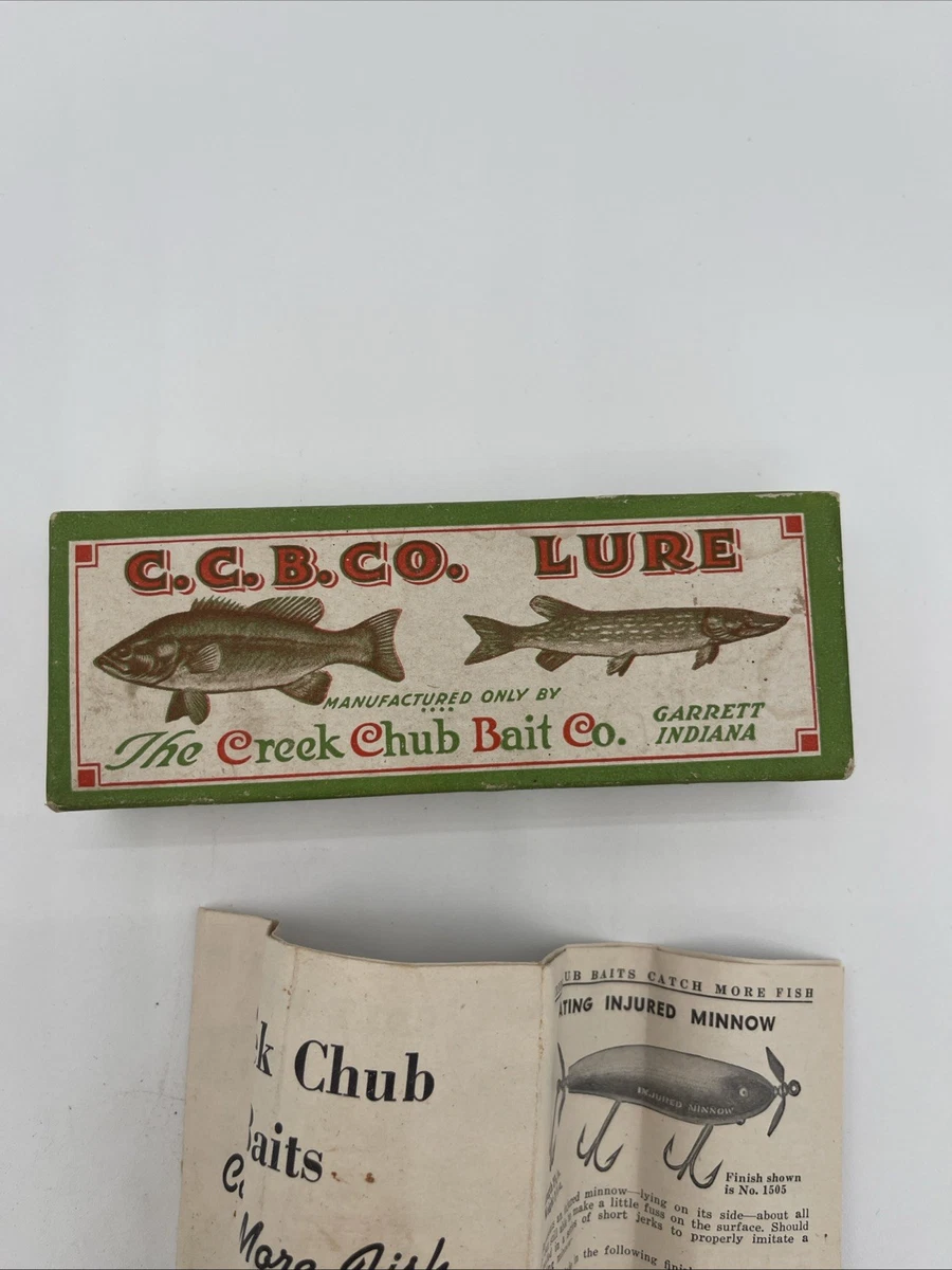 Creek Chub Vintage Fishing Lures with Original Box for sale | eBay