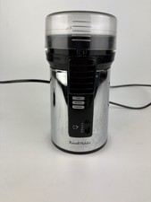 Russell Hobbs 9702 Classic Coffee Grinder Black Silver Electric Bean Grinder