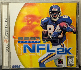 🏈🏒 Dreamcast NFL 2K + NHL 2K + BMX + UFC 4-Game Sports Lot