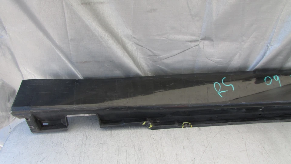 BMW 750LI 760LI 2006-2008 pasajero lado derecho basculante moldeado faldón lateral negro Foto 2 de 4