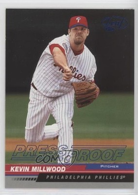 2005 Leaf Blue Press Proof 13/75 Kevin Millwood #153 1t6