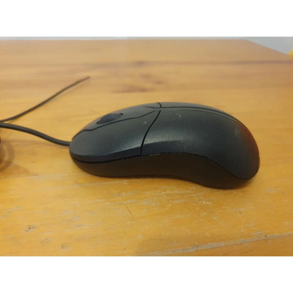 Dell M-UAR DEL7 Optical Mouse Black Wired USB Three-Buttons Scroll Wheel for PC - Image 3 of 4