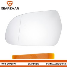 Vetro Specchio Retrovisore Esterno/Laterale Sinistro Ricambio per Audi A4 8K B8 Asferico