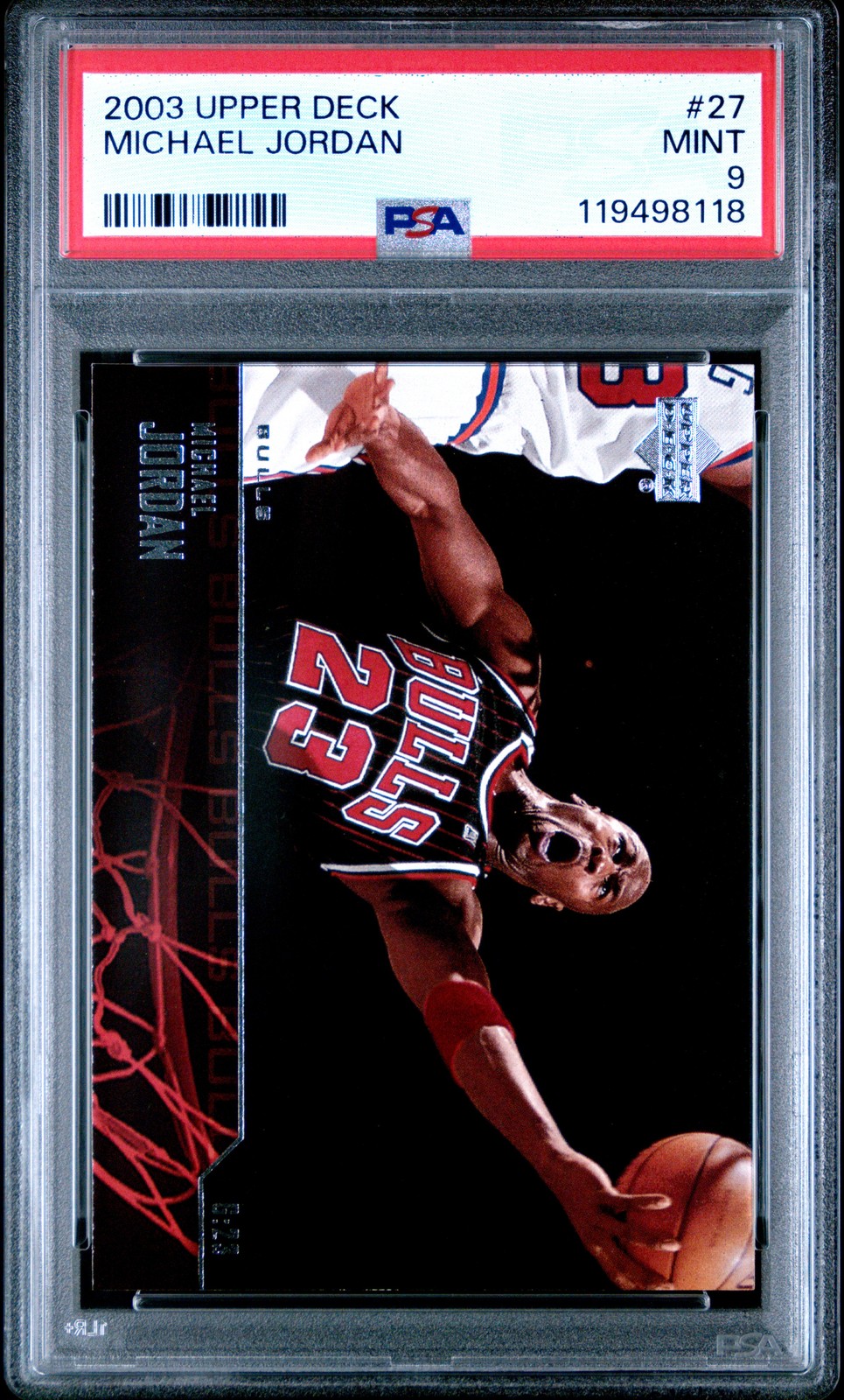 2003 UD #27 MICHAEL JORDAN PSA 9