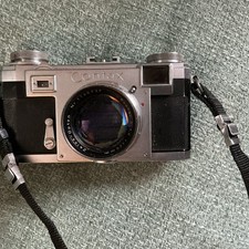 CONTAX IIA W/ SONNAR 50mm F/1.5 - Film Tested, CLA  D