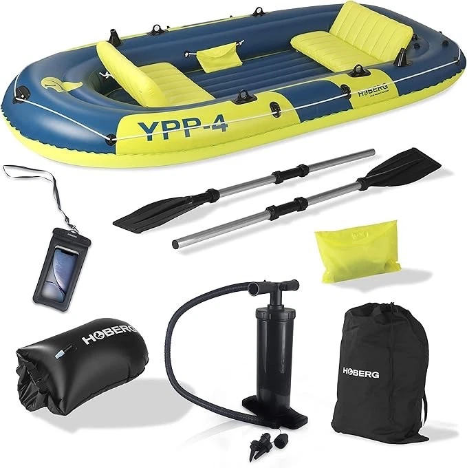 HOBERG(DS DIRECT GMBH,) Hoberg Schlauchboot 4-Sitzer YPP-4" | Für 4 Personen | Maße 322 x 165 cm