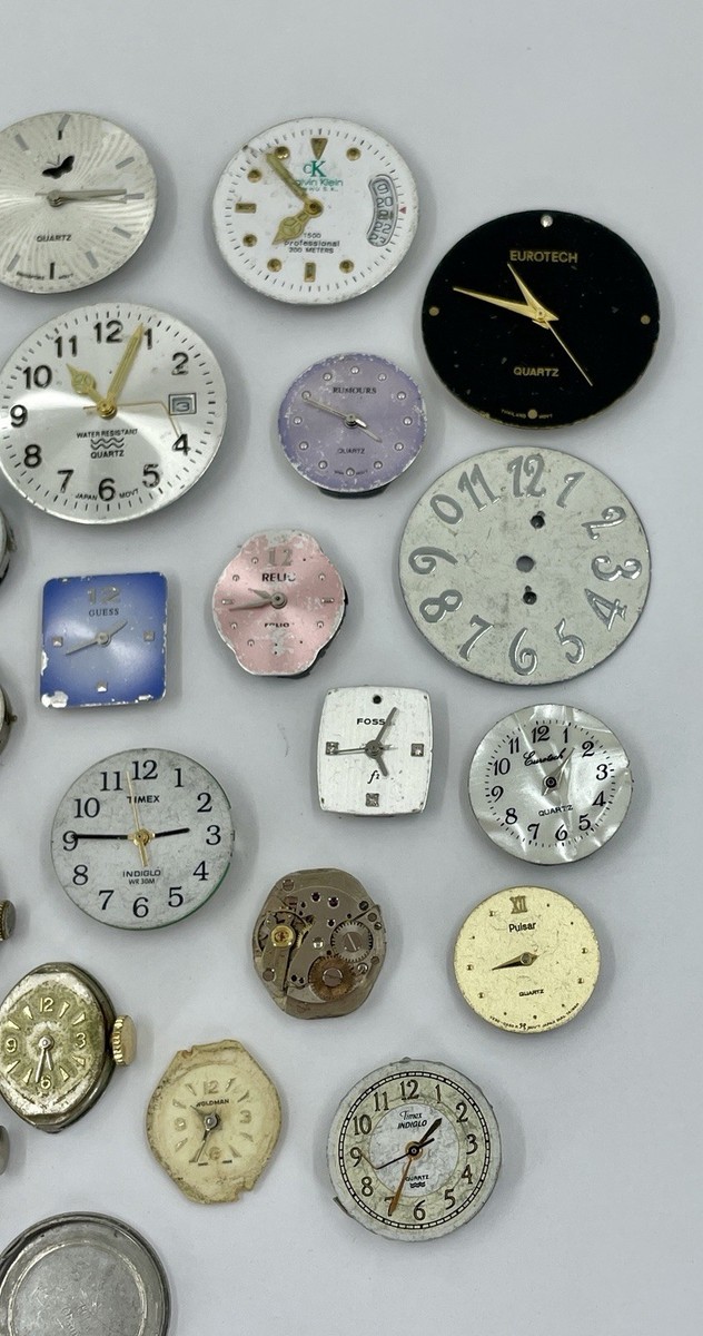 Lot 25+ Watches Parts Repair Untested Guess Skechers VTech Armitron Carriage 25+ Watchmaker parts, All for repair or parts. Fossil, Timex  main image 3