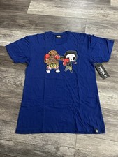 Herren TKDK Tokidoki Boxing Adios Blau Shirt Large
