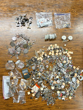 Huge Tim Holtz Lot Of Mixed Adornments,Metal, Embelishments