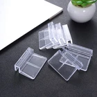 20 Pcs Transparent Fish Tank Brackets Plastic Aquarium Cover Supports