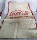 Vintage "Drink Coca Cola In Bottles" Venders Apron 1950's