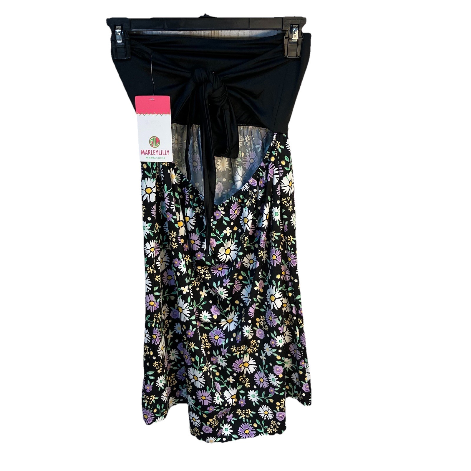 Marley Lilly Women's Embroidered Bathing Suit Cover Up “RHK” NWT Small/medium