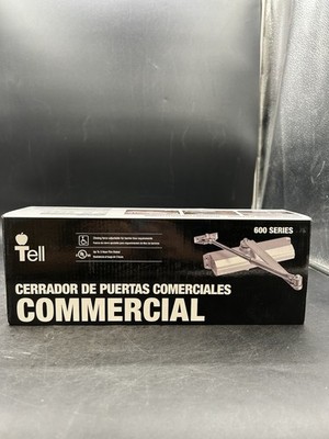 Tell Manufacturing Grade 1 Silver Commercial Door Closer