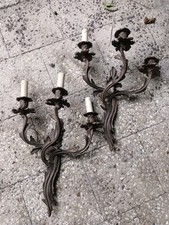 Antica Coppia Di Applique In Bronzo  !!!