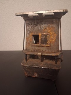 Union Antique Metal Kerosene Home Sad Iron Heater Burner Gardner Mass USA Stove