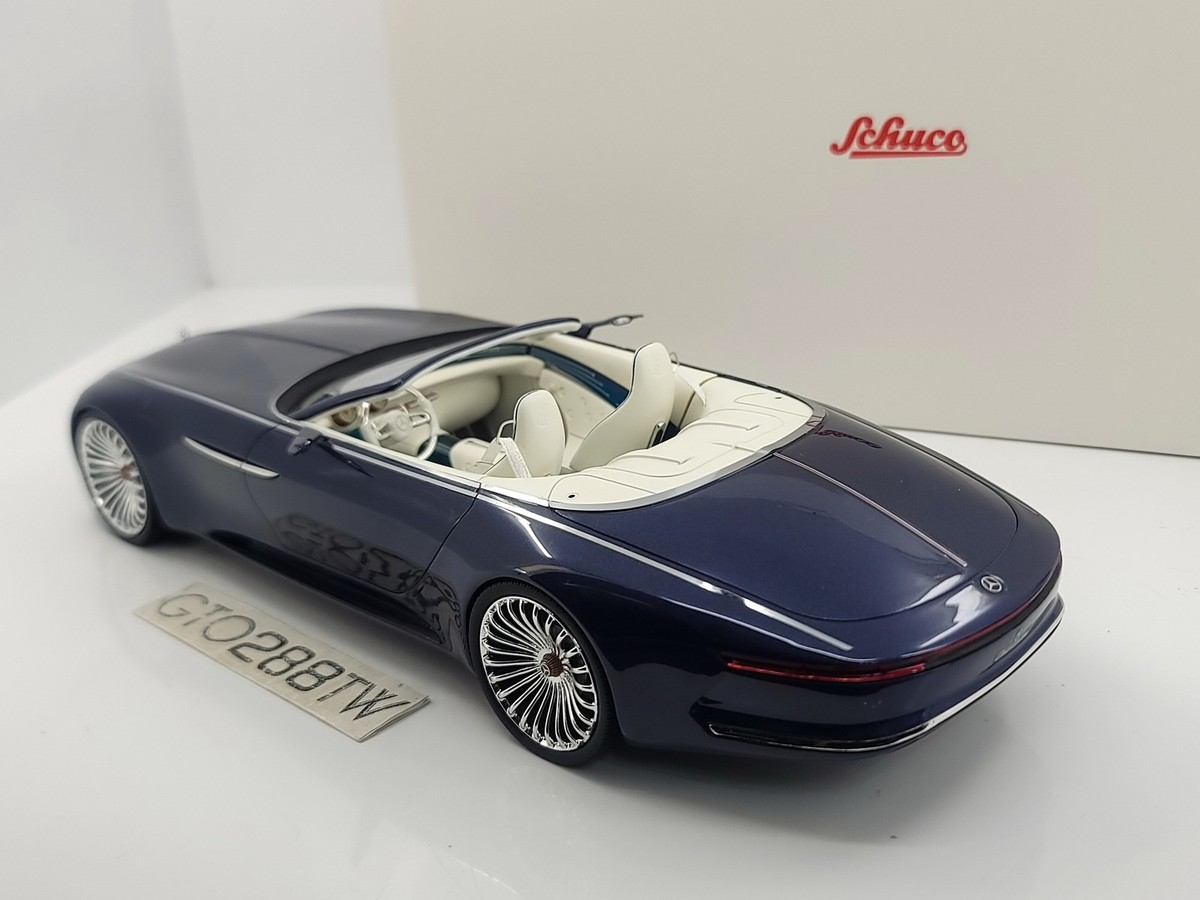 Schuco 1:18 scale Mercedes Maybach Vision 6 Concept Cabriolet OPEN