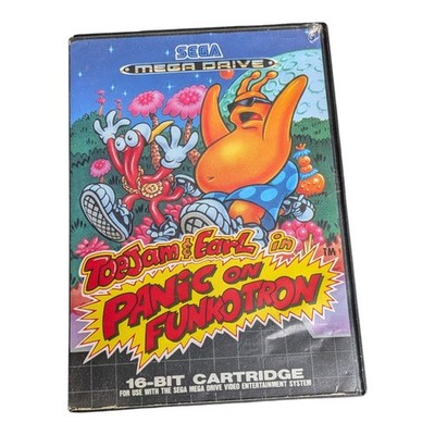Sega Mega Drive ToeJam and Earl in Panic on Funkotron Spiel OVP mit Handbuch