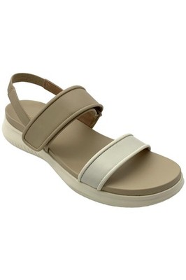 Cole Haan Women's Zerogrand Meritt Sandals Flat Ivory/Oat