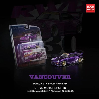 POPRACE 1/64 RWB 930 Purple Chrome - Vancouver 2026 Edition | eBay