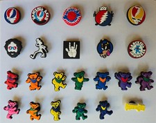 Grateful Dead For Crocs Shoe Charms Jibbitz - 23 Pieces