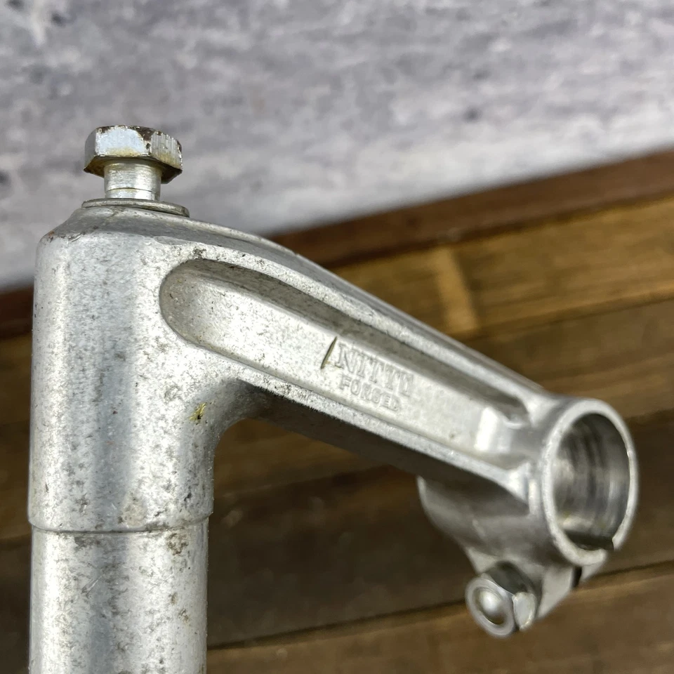 Vintage Nitto Forged Quill Stem 22.2mm 1 in 95 I-Beam Japan Road Bike Silver 70s - Image 2 of 4