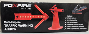 Foxfire Traffic Warning Arrow 3 Flash Patterns Visible 3/4 Mile 6004230