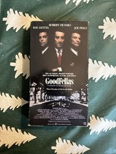 Goodfellas 1991 VHS Warner Bros Home Video Martin Scorsese Gangster