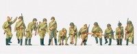 Preiser Military Figuren 1:87 Infanteristen Aufgesessen Udssr 1942 H0 16545