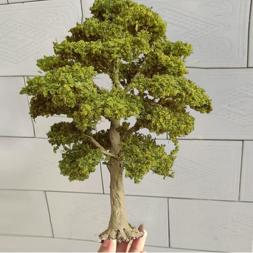 1x 10-15 cm Scala HO/OO Alberi Autunnali Miniature Giardino Paesaggio Modello Paesaggio - Foto 5 di 12