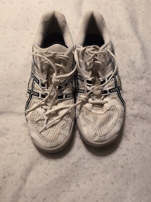 Asics Gel-Rocket 6 B207N White Sneakers Men's Size 8.5 Gorpcore