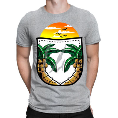The Shark Urlaub Strand Urlaub Reise Tag Party Herren Damen T-Shirts Oberteil #BAL