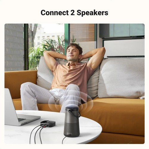 UGREEN Bluetooth Audio Adapter HIFI Receiver to Phono RCA Jack and 3.5mm Stereo - 第 5/8 張圖片