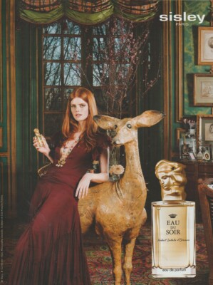Werbepapier - Advertising Paper - Eau du Soir de Sisley