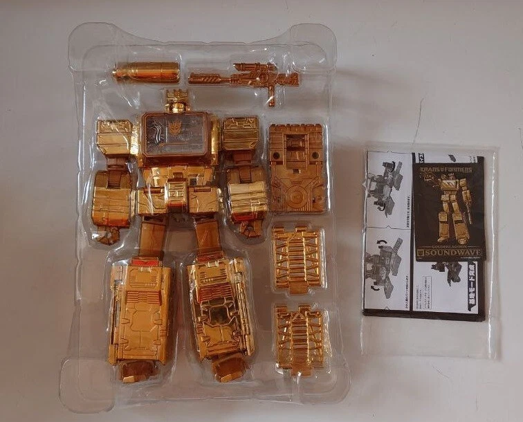 TakaraTomy IDW Sound Wave 35 Anniversary Limited Edition Golden Lagoon NEU OVP - Bild 2 von 3