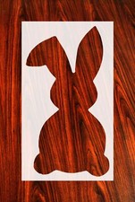 Easter Bunny Stencil 8.5x11 - Reusable for Crafts, Scrapbooking, Airbrush