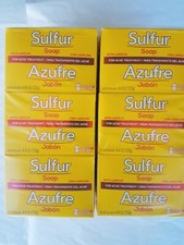 24 Sulfur Soap with Lanolin for Acne Treatment net  4.4 oz ea. Mexico 03/2027