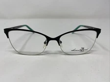 Seventy One SWARTHMORE BLACK 52-16-135 Metal Half Rim Eyeglasses Frame F791
