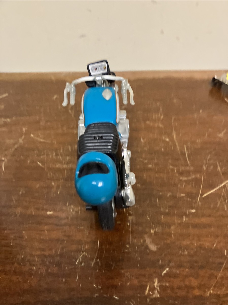 Harley Davidson Motorcycle Vintage 1981 BLUE Helmet Pull Harley Davidson Motorcycle Vintage 1981 BLUE Helmet Pull
