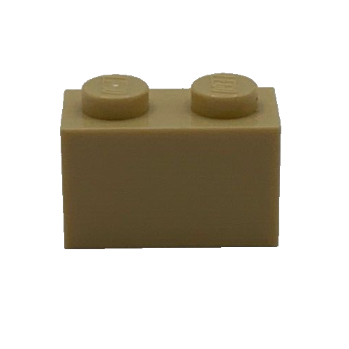 Lego 3004 hellbrauner Stein 1 x 2 Element 300405 4109995 - Bild 5 von 5