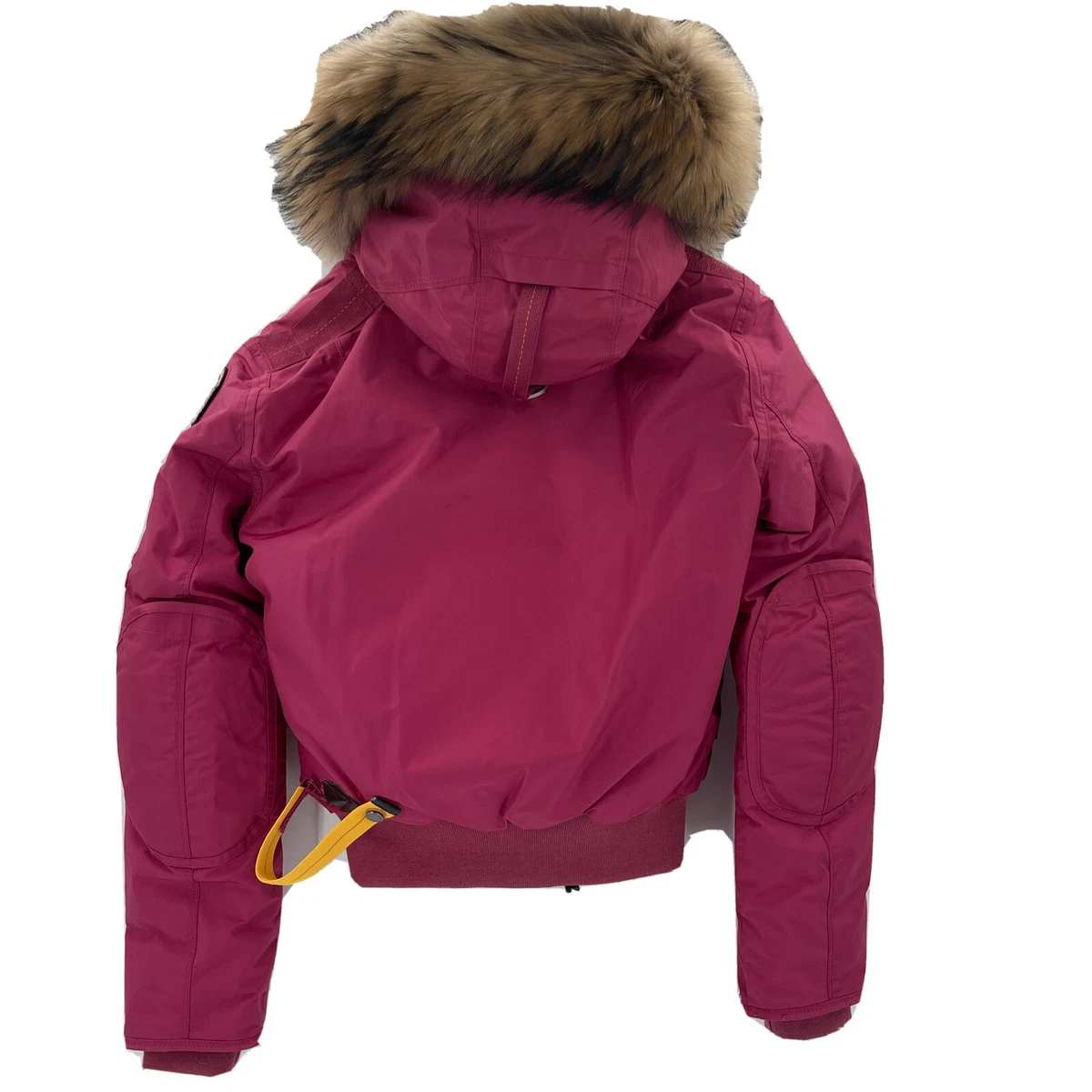 Parajumpers Masterpiece Series Gobi Bomber Jacket Womens 8 Medium Fur Hood