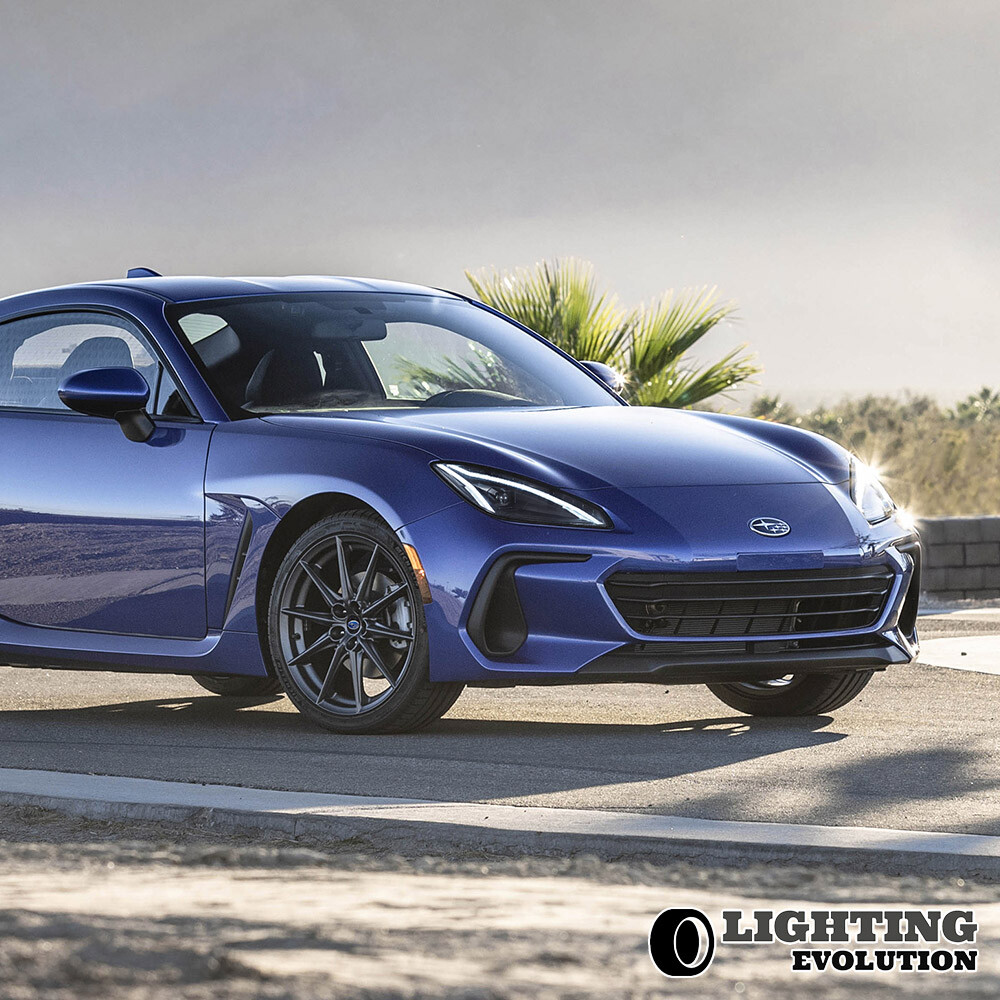 VLAND LED Headlights+Smoked Tail Lights For Subaru BRZ / Toyota GR86