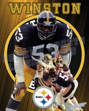 Pittsburgh Steelers  Lithograph print of  Dennis Winston 2023