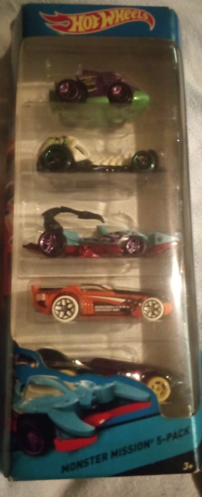 Hot Wheels City  Monster Mission  5 Pack 2013 BFB37 New Sealed